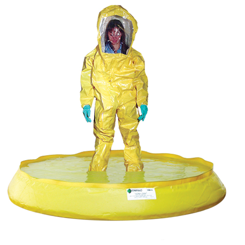 HazMat Pool Without Drain, 74" dia., 100 US gal. Capacity Dufferin Supply