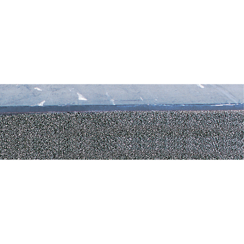 Tapis &agrave; surface marbr&eacute; Sof-Tyle Grande No 970, Lisse, 4' x 72' x 1", Noir, Caoutchouc Dufferin Supply