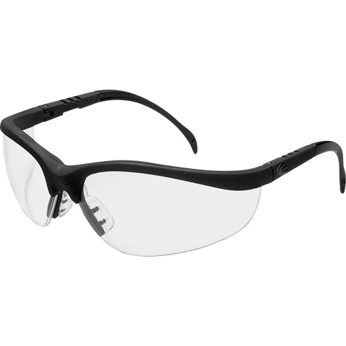 Lunettes de s&eacute;curit&eacute; Klondike, Lentille Transparent, Antibu&eacute;e/Anti-&eacute;gratignures, R&eacute;pond ou surpasse la norme CSA Z94.3 Dufferin Supply