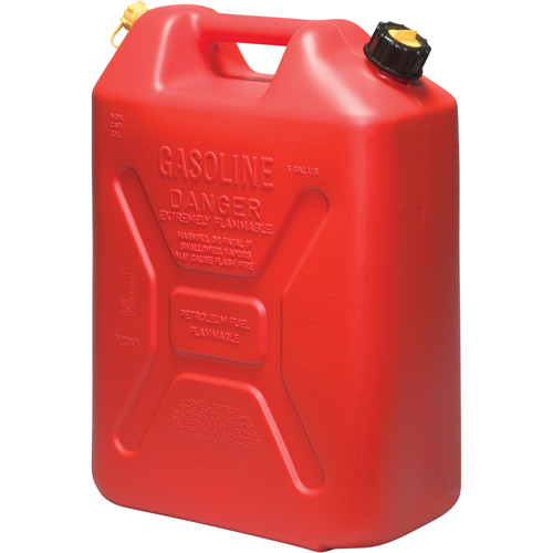 Jerricans, 5,3 gal. US/20,06 L, Rouge, Conformes aux normes CSA/ULC Dufferin Supply