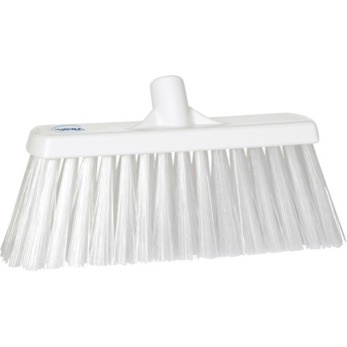 Balai hygi&eacute;nique pour service alimentaire, 11,7"x3", Polyester, Blanc Dufferin Supply