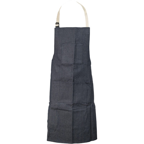 Aprons, Denim, 38" L x 28" W, Blue Dufferin Supply