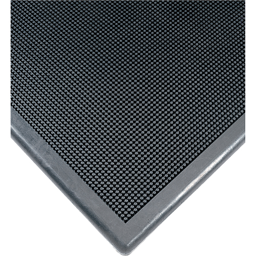 Tapis de d&eacute;sinfection No 222, Caoutchouc, 2' la x 2-2/3' lo x 1/2" &eacute;pais, Noir Dufferin Supply