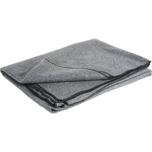 Couverture de laine ignifuge, Laine, 84"lo x 66"la Dufferin Supply