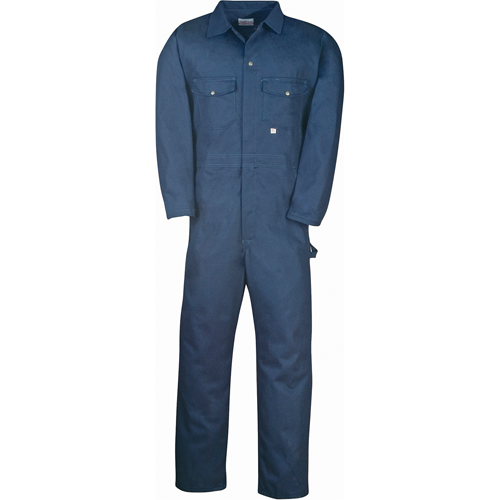 Westex Indura&reg;FR-7A&reg; Coveralls, Size 38, Navy Blue Dufferin Supply