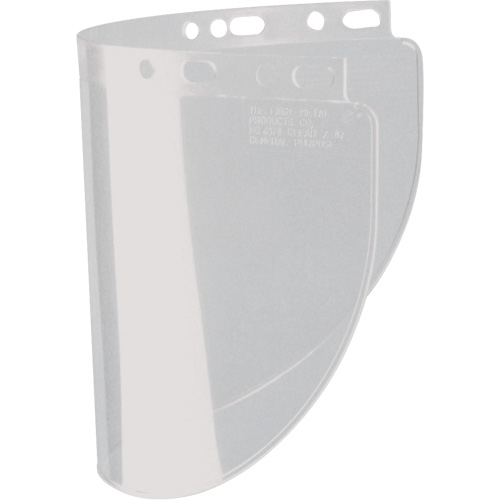 High Performance&reg; Faceshield, Propionate, Clear Tint Dufferin Supply