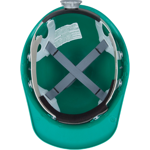 Casque de style casquette Fibre-Metal Roughneck P2 avec coque r&eacute;sistante &agrave; la chaleur, R&eacute;pond aux normes CSA type 1, Suspension Rochet, Non ventil&eacute; Dufferin Supply