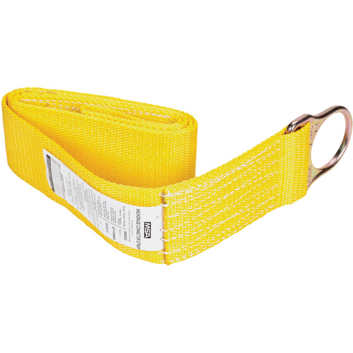 Anchorage Connector Straps, D-Ring, Temporary Use Dufferin Supply