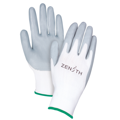 Gants l&eacute;gers enduits et respirants, 8/Moyen, R&ecirc;vetement Mousse de nitrile, Calibre 13, Enveloppe en Polyester Dufferin Supply