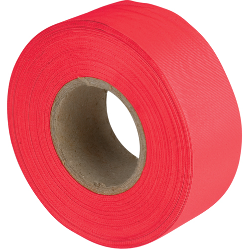 Rubans pour signalisation, 1,2" la x 300' lo, Rouge Dufferin Supply