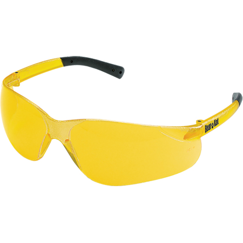 Lunettes de s&eacute;curit&eacute; Bear Kat, Lentille Ambr&eacute;e, Anti-&eacute;gratignures, ANSI Z87+/R&eacute;pond ou surpasse la norme CSA Z94.3 Dufferin Supply
