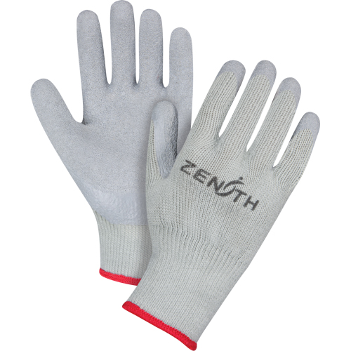 Gants enduits &agrave; doublure confortable en caoutchouc naturel, 11/2T-Grand, R&ecirc;vetement Latex de caoutchouc, Calibre 10, Enveloppe en Polyester/Coton Dufferin Supply
