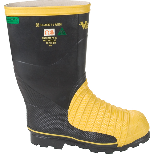 Miner 49er Professional Mining Boots, Rubber, Steel Toe, Size 7 Dufferin Supply