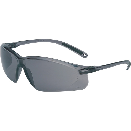 Lunettes de s&eacute;curit&eacute; Uvex s&eacute;rie A700, Lentille Grise/fum&eacute;e, Anti-&eacute;gratignures, R&eacute;pond ou surpasse la norme CSA Z94.3 Dufferin Supply