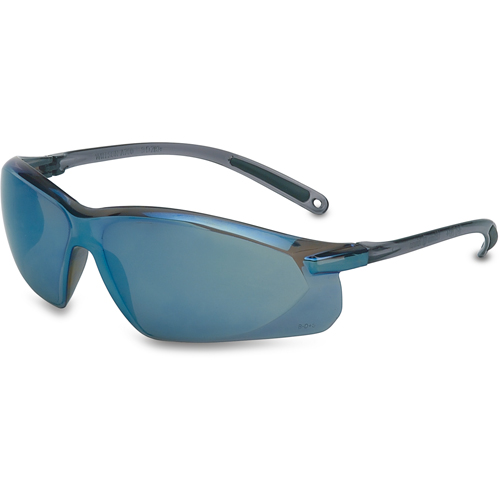 Lunettes de s&eacute;curit&eacute; Uvex s&eacute;rie A700, Lentille Bleu/Miroir, Anti-&eacute;gratignures, R&eacute;pond ou surpasse la norme CSA Z94.3 Dufferin Supply