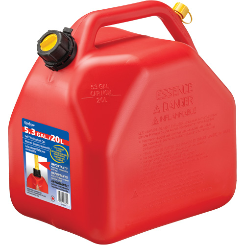 Jerricans, 5,3 gal. US/20,06 L, Rouge, Conformes aux normes CSA/ULC Dufferin Supply