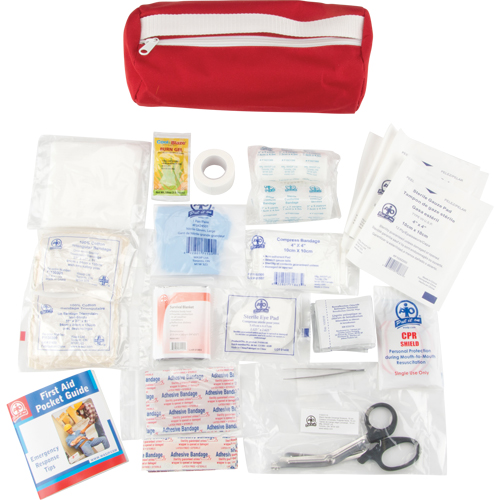 Trousse de premiers soins, Dispositif m&eacute;dical Classe 1, Sac en nylon Dufferin Supply