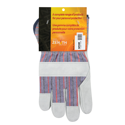 Gants d'ajusteur rugueux, T-Grand, Paume en Cuir de vache refendu, Doublure en Coton Dufferin Supply