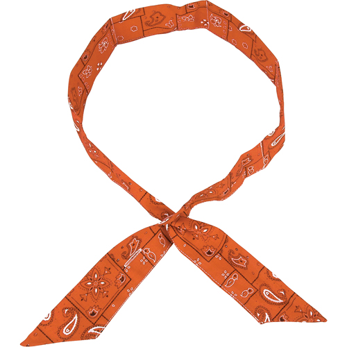 ALLEGRO INDUSTRIES Cool Offs Bandana, High Visibility Orange Dufferin Supply
