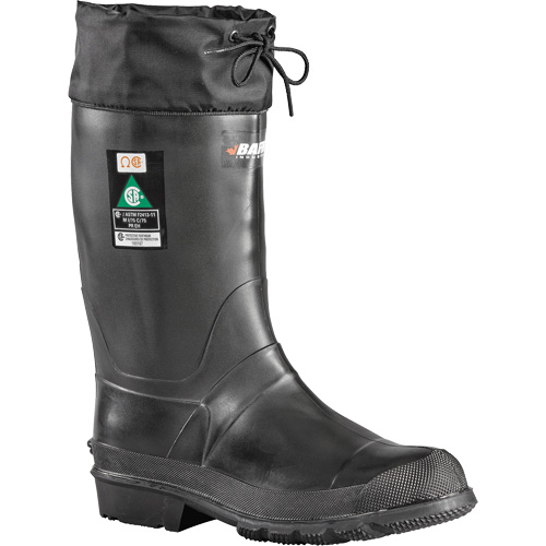 Refinery Boots, Oarprene Rubber, Steel Toe, Puncture Resistant Sole, Size 6 Dufferin Supply