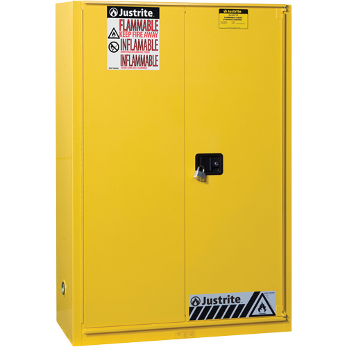 Sure-Grip&reg; Ex Flammable Storage Cabinets, 45 gal., 1 Door, 43" W x 65" H x 18" D Dufferin Supply