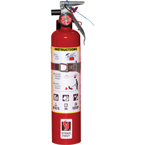 Extincteur d'incendie, ABC, Capacit&eacute; 2,5 lb Dufferin Supply