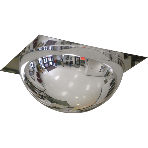Drop-In Ceiling Panel Dome, Full Dome, Open Top, 24" Diameter Dufferin Supply