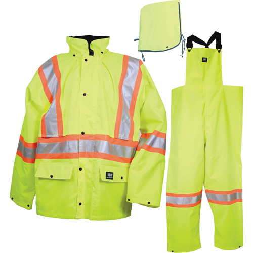 Habit pour temp&ecirc;te compacts Waverley, Nylon, Petit, Jaune lime haute visibilit&eacute; Dufferin Supply