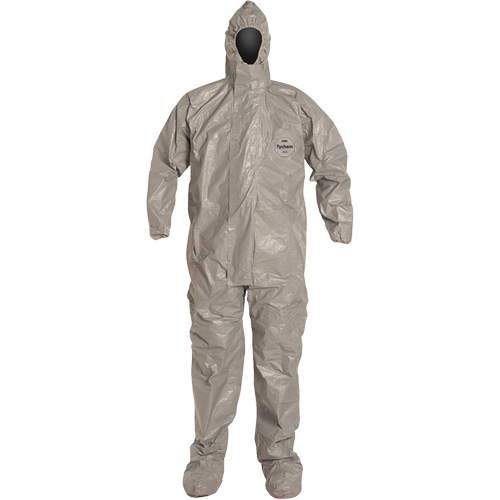 Tychem&reg; 6000 Coveralls, Small, Grey Dufferin Supply