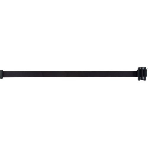 Cartouche de ruban pour assembler votre propre barri&egrave;re de contr&ocirc;le des foules, 12', Ruban Noir Dufferin Supply