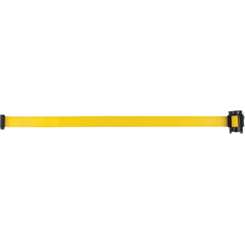 Cartouche de ruban pour assembler votre propre barri&egrave;re de contr&ocirc;le des foules, 12', Ruban Jaune Dufferin Supply