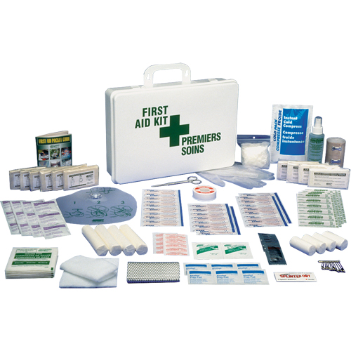 Office Standard First Aid Kits, Class 1 Medical Device, Plastic Box Dufferin Supply