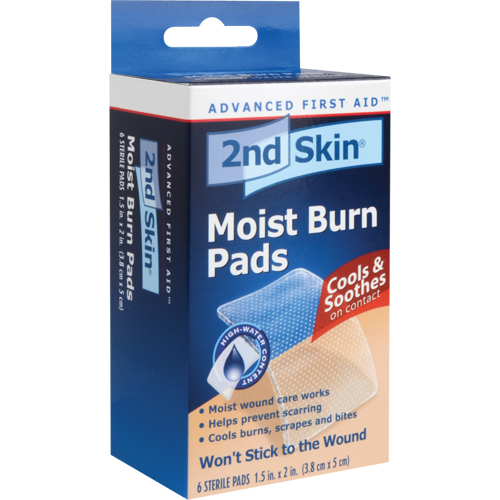 2nd Skin&reg; Moist Burn Pads, 1-1/2" x 2", Class 2 Dufferin Supply