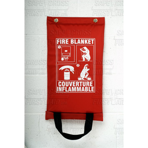 Couverture anti-feu, Fibre de verre, 72"lo x 59"la Dufferin Supply