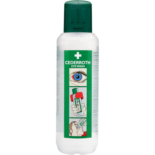 Solution ophtalmique Cederroth, Bouteille Plein, 500 ml Dufferin Supply