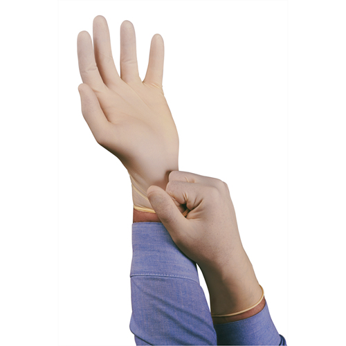 TouchNTuff&reg; XT 69-318 Gloves, Small, Latex, 5-mil, Powder-Free, Natural, Class 2 Dufferin Supply