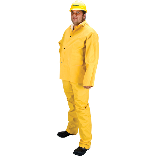V&ecirc;tement imperm&eacute;able r&eacute;sistant aux flammes RZ600, 2T-Grand, Jaune Dufferin Supply