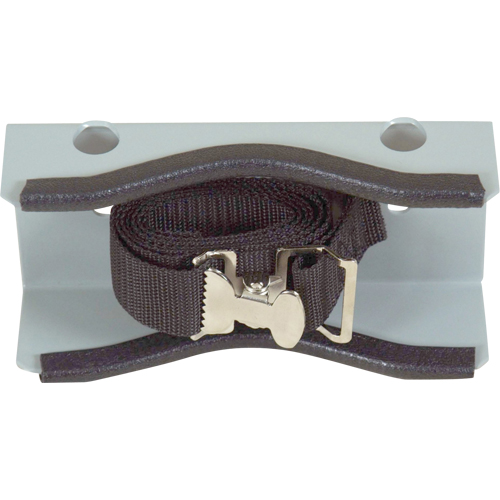 Support mural gris pour une bouteille Dufferin Supply