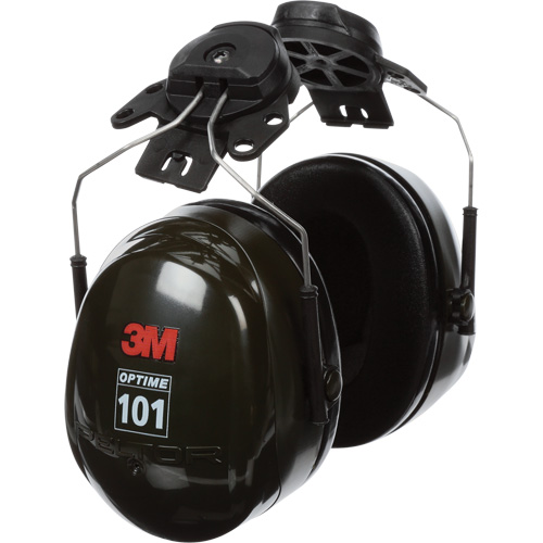 Serres-t&ecirc;tes de s&eacute;rie Peltor Optime 101, Fixation pour casque, 24 NRR dB Dufferin Supply