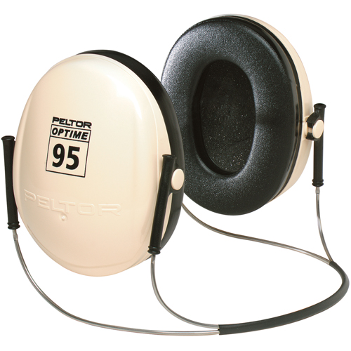 Peltor Optime 95 Series Earmuffs, Neckband, 21 NRR dB Dufferin Supply