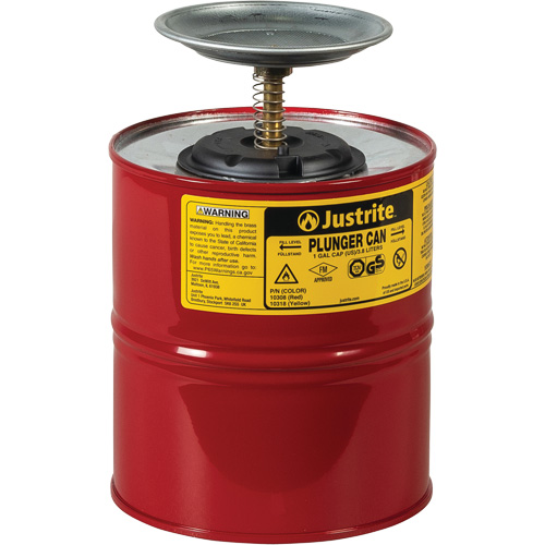 Plunger Cans, 1 US gal. Capacity Dufferin Supply