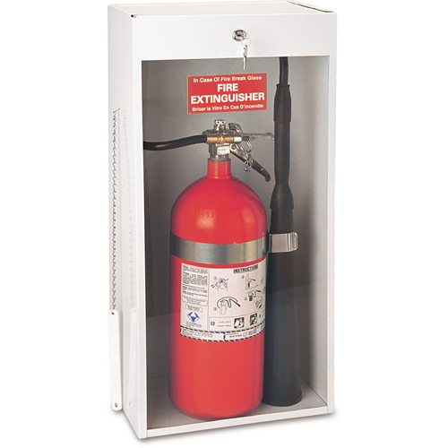 Surface-Mounted Fire Extinguisher Cabinets, 10.5625" W x 24.3125" H x 6.5625" D Dufferin Supply