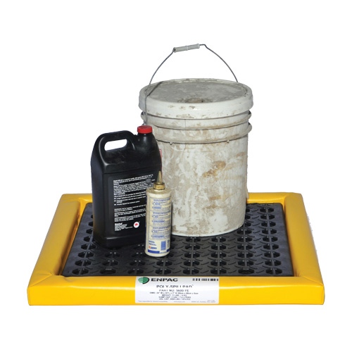 Poly-Spillpad Pads, 31-1/2" L x 54" W x 2-1/4" H, 7.5 US gal Spill Capacity Dufferin Supply