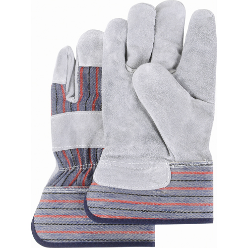 Gants d'ajusteur de premi&egrave;re qualit&eacute;, 2T-Grand, Paume en Cuir de vache refendu, Doublure en Coton Dufferin Supply