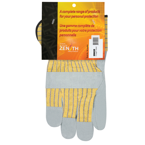 Gants d'ajusteur de qualit&eacute; sup&eacute;rieure, T-Grand, Paume en Cuir de vache refendu, Doublure en Coton Dufferin Supply