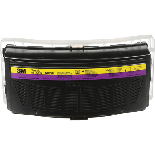 Cartouche pour appareils de protection respiratoire (APR) &agrave; &eacute;puration d'air motoris&eacute; Versaflo, Gaz acide/Vapeur organique, Paquet de 1 Dufferin Supply