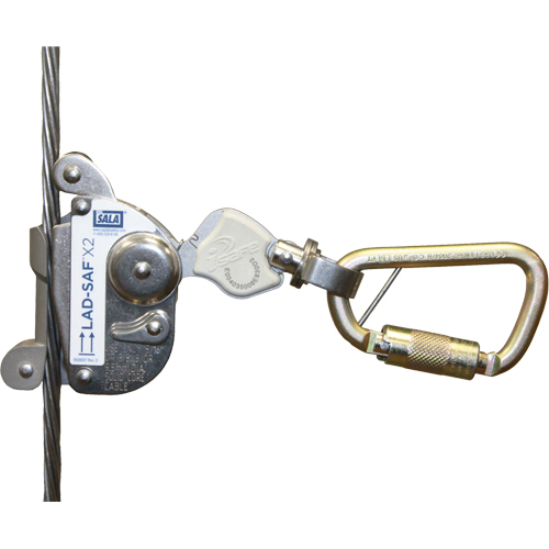 Manchon amovible pour c&acirc;ble Lad-Saf X2, Dia de la corde 5/8"/3/8" Dufferin Supply