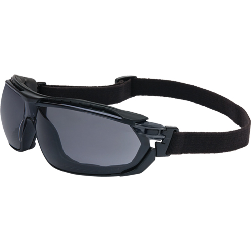 Lunettes de s&eacute;curit&eacute; &eacute;tanches Uvex Tirade, Lentille Grise/fum&eacute;e, Antibu&eacute;e, ANSI Z87+/R&eacute;pond ou surpasse la norme CSA Z94.3 Dufferin Supply