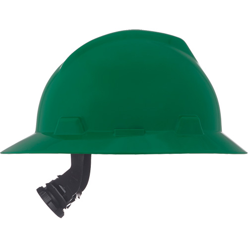 Casques de s&eacute;curit&eacute; &agrave; bordure compl&egrave;te V-Gard, R&eacute;pond aux normes CSA type 1, Suspension Rochet, Non ventil&eacute; Dufferin Supply
