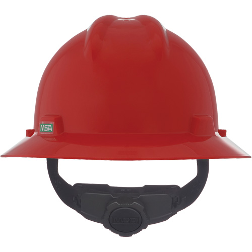 Casques de s&eacute;curit&eacute; &agrave; bordure compl&egrave;te V-Gard, R&eacute;pond aux normes CSA type 1, Suspension Rochet, Non ventil&eacute; Dufferin Supply